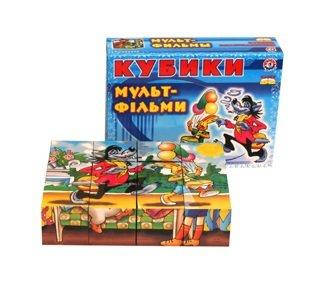 Іграшка кубики "Мультфільми" 0144