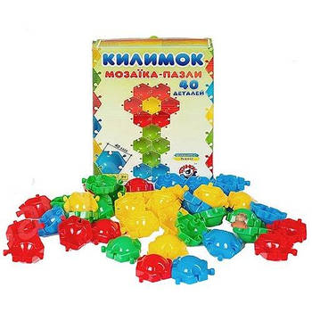 Іграшка мозаїка-пазли "Килимок ТехноК", 40 деталей 2940