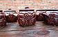 Набір горщиків для духовки «Полуниця» кераміка 550 мл 6 шт (761), фото 4
