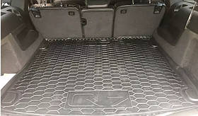 Килимок в багажник для Audi Q7 I 2006-2015, гумовий (AVTO-Gumm)