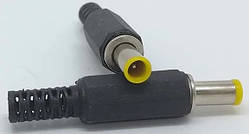 Штекер ф1,2х4,3х6мм Л=9,5мм