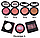 Рум'яна Mac Hyper Real Glow (Палітрою 4 шт ( А -№ 1, 3, 5, 7) (В - № 2, 4, 6, 8) |2801, фото 2