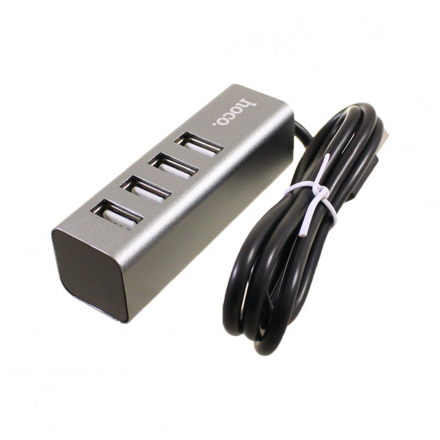 USB HUB Hoco HB1 grey, фото 1