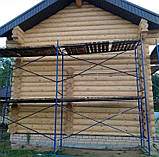 Будівельні риштування полегшені рамного типу 6 х 6 м діаметр труби 42 мм, фото 10