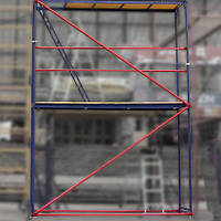 Будівельні риштування клино-хомутові КХЛ, комплектація 20.0 х 24.5 (м)