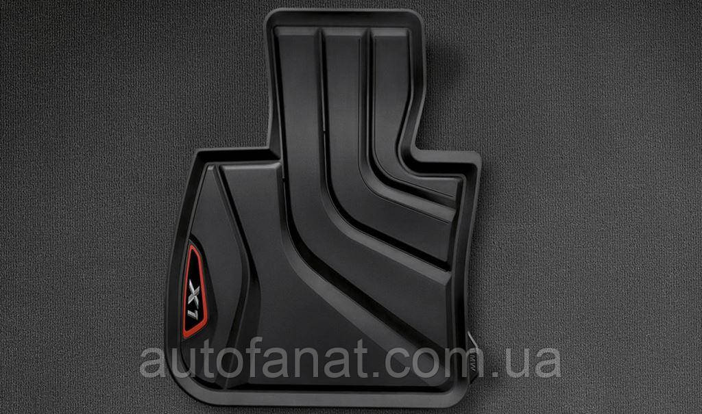 Килимки BMW X1 (F48) (2016 — 2022), Sport Line передні в салон гумові оригінал (51472365854)