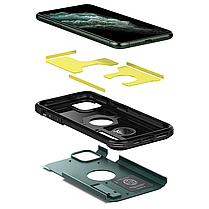 Чохол Spigen для iPhone 11 Pro Tough Armor,XP Midnight Green, фото 3