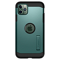 Чохол Spigen для iPhone 11 Pro Tough Armor,XP Midnight Green, фото 4