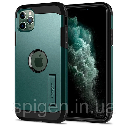 Чохол Spigen для iPhone 11 Pro Tough Armor,XP Midnight Green, фото 1