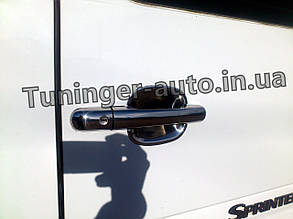 Хром накладки під ручки (мильниці) Mercedes Sprinter (Спринтер) 1996-2005 (Туреччина)