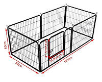 Модульный вольер 80*60*8 для щенков и взрослых собак