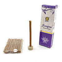 Благовоние Sangam Dhoop sticks PAW 10шт/уп. Аромапалочки безосновные Очищение (33907)