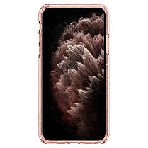 Чохол Spigen для iPhone 11 Pro Liquid Crystal Glitter, Rose Quartz, фото 5