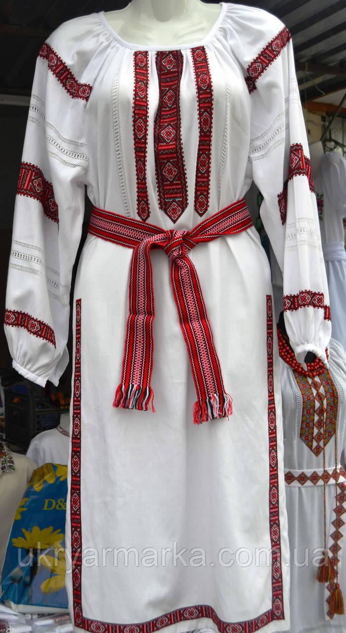 Жіноче вишите плаття "Вишуканість"