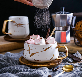 Керамічна чашка для кави. Модель RD-7435