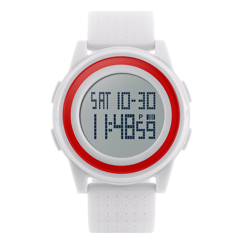 Skmei 1206 Ultra New Білий спортивний годинник