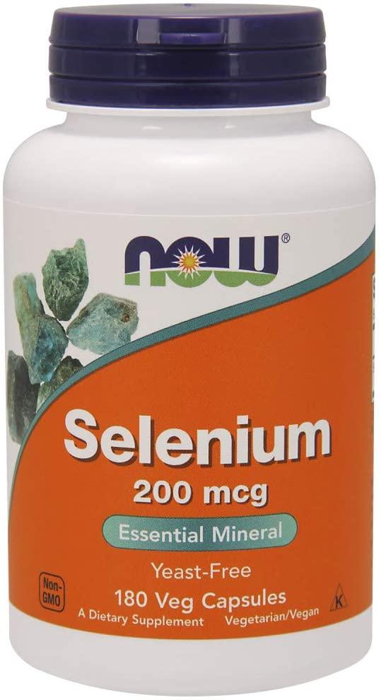 Селен нау фудс Now Foods Selenium 200 mcg 180 капсул