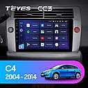 Штатна магнітола TEYES CC3 Citroen C4 (2004 - 2014), фото 3
