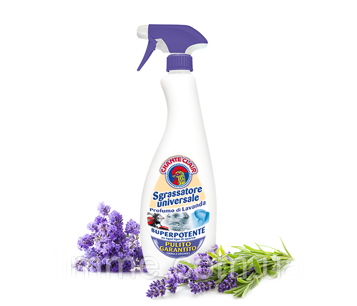 Універсальний очищувач і засіб для виведення плям Sgrassatore universale Lavanda 600 ml.