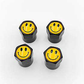 Захисні ковпачки на ніпеля Smile :) 4 шт чорні