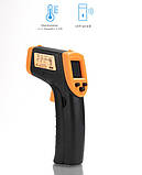 Безконтактний термометр -50 / +500 пірометр ІК, фото 2
