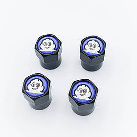 Захисні ковпачки на ніпеля Michelin 4 шт чорні