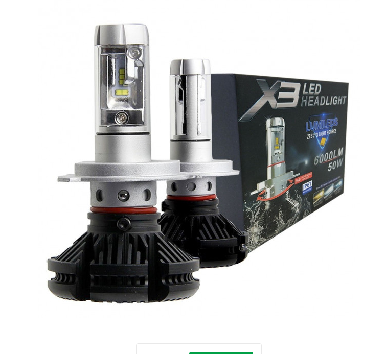 Світлодіодні LED лампи X3 H11