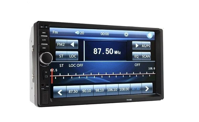 Магнітола автомобільна з пультом керування 2Din 7012В, фото 1