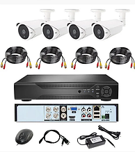 Система спостереження на 4 камери AHD KIT 1080P