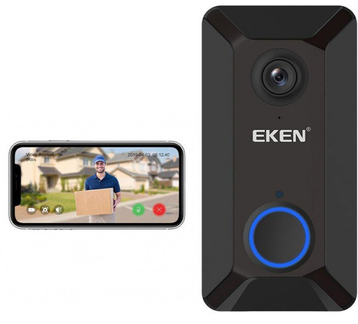 Беспроводной видеодомофон Eken V6 - фото 1 - id-p1332547879