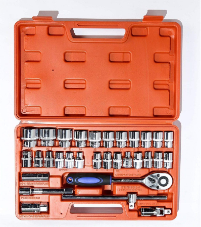 Набір торцевих головок і ключів Li Wei (36 деталей), фото 1