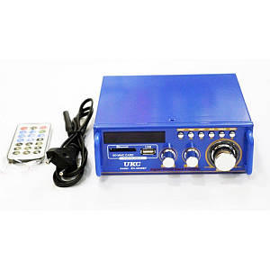 Підсилювач потужності звуку UKC SN-3636 Bluetooth, Стерео підсилювач двоканальний для колонок