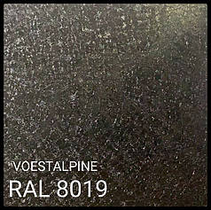 Гладкий листок 0,5 мм VOESTALPINE Mat RAL 8019