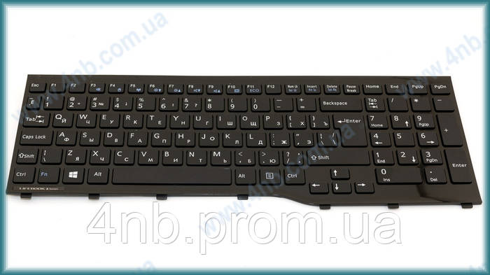 Клавіатура для ноутбука FUJITSU LifeBook A552 AH522 AH552 BLACK FRAME ...