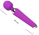 Вібратор-масажер мікрофон-стимулятор, інтимні іграшки вібромасажери, фото 5