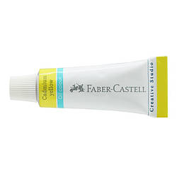 Фарба олійна Faber-Castell Creative Studio, колір жовтий кадмій, металевий туб 12 мл
