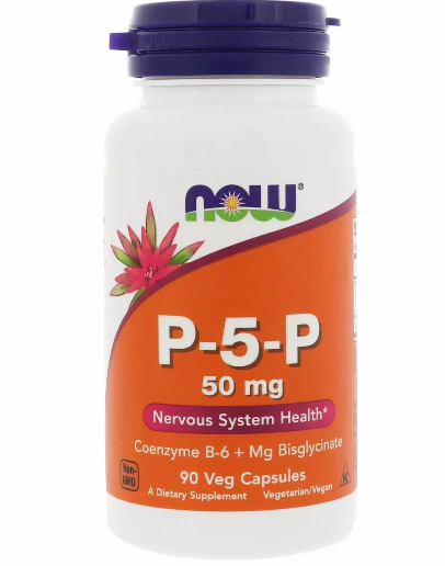 Вітамін B-6 NOW Foods P-5-P 50 mg 90 VCaps