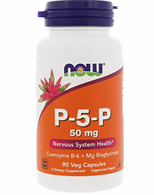 Вітамін B-6 NOW Foods P-5-P 50 mg 90 VCaps