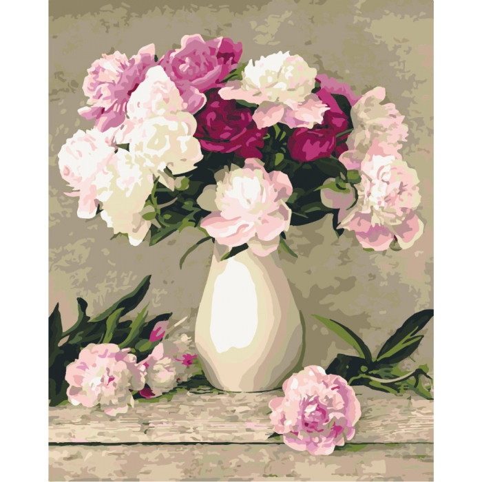 Картина за номерами 40*50 см Ідейка (без коробки) Прикраса саду (КНО 2084), фото 1