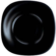 Tapeлкa 6шт. LUMINARC CARINE BLACK 21 см суповая ,набор тарелок, тарелка суповая