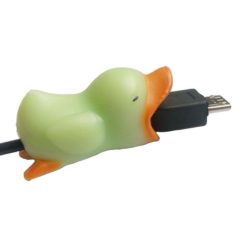 Захист від перетирання, органайзер для кабелю Lightning, Type C, Micro USB Alitek Animals Лев