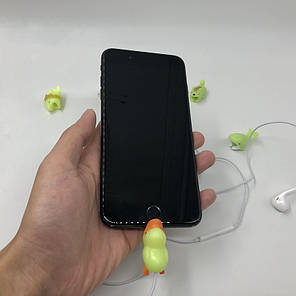 Захист від перетирання, органайзер для кабелю Lightning, Type C, Micro USB Alitek Animals Лев, фото 4