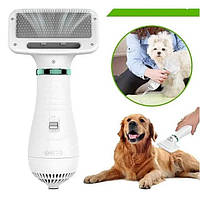 Расческа для шерсти и фен для домашних животных PET GROOMING DRYER