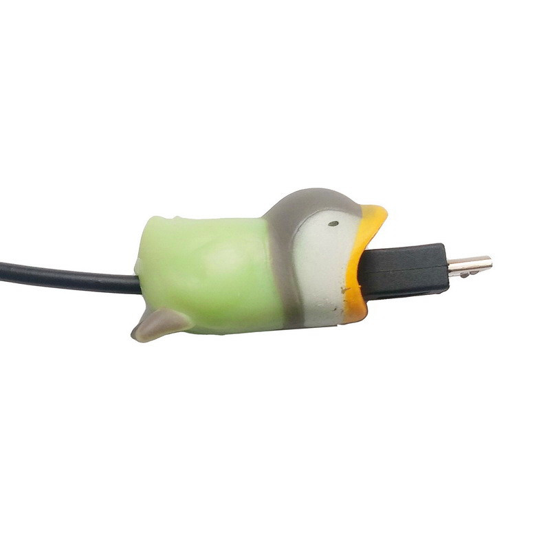 Захист від перетирання, органайзер для кабелю Lightning, Type C, Micro USB Alitek Animals Лев