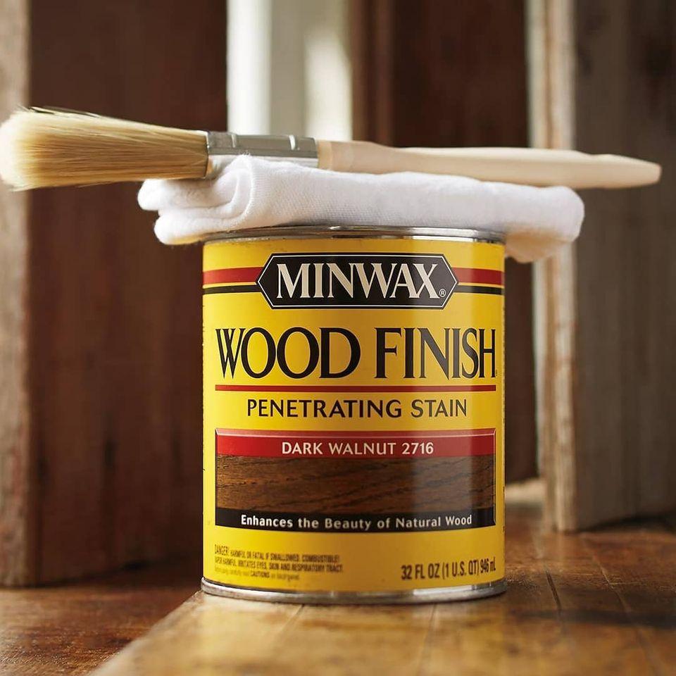 Морилка MINWAX, колір темний горіх (Dark Walnut), 0,946 л