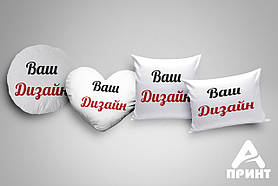 Друк на подушках і наволочках.