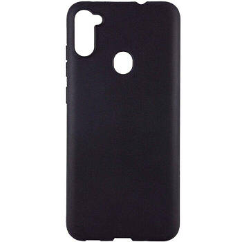 Чохол для Samsung Galaxy M11 (M115) силиконовый бампер черный