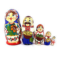 Лялька мотрійка 5-х дівчинка Українка 10.5 см Гранд Презент М-14