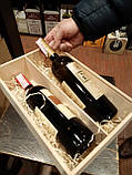 Коробка для пакування вина ( 2 пляшки), фото 6