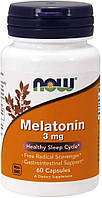 Now Foods Melatonin 3 mg 60 капсул